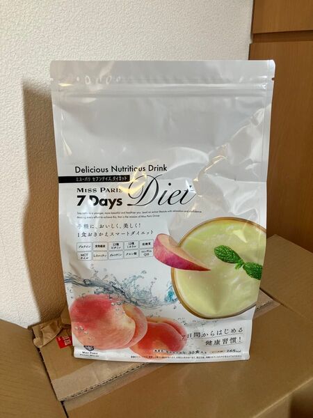 ミスパリ ダンディハウス 7days Diet ピーチ味 桃 30袋 ダイエット 置き換え