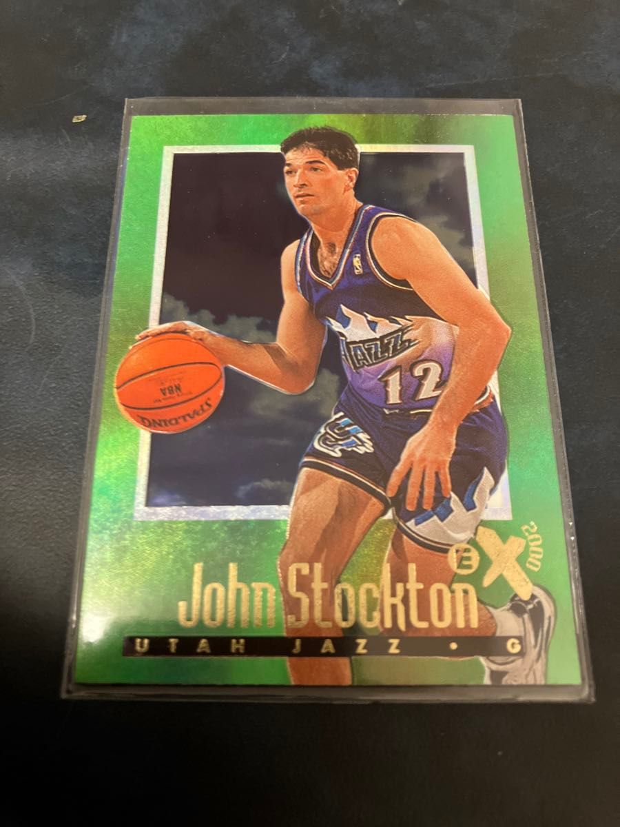 JOHN STOCKTON ジョン・ストックトン トレーディングカード NBAカード ジョン・ストックトン JOHN STOCKTON METALLIZED