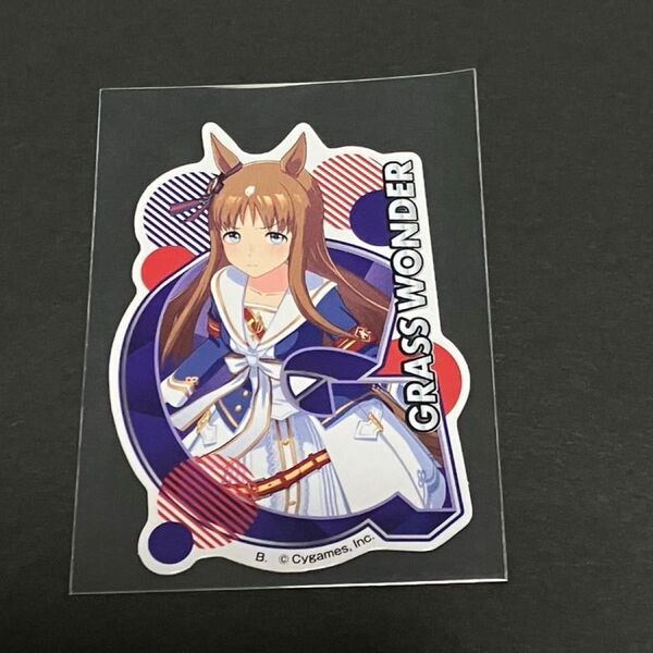 ウマ娘 プリティーダービー ダイカットステッカーセットEX グラスワンダー