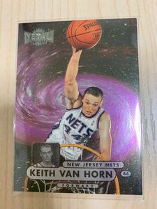 NBA Trading Card Keith Van Horn Rookie Card RC Skybox Metal Universe 97-98 90年代 New Jersey Nets ニュージャージー 正規品