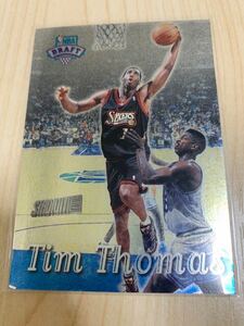 NBA Trading Card Tim Thomas Topps Stadium Club Rooke Card 97-98 90年代 76ers ティムトーマス 画像転載禁止