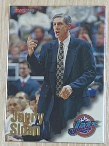 NBA Trading Card Jerry Sloan NBA Hoops SkyBox 96-97 ジェリースローン ユタジャズ Utah Jazz 90年代 The Last Dance 画像転載禁止