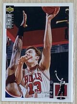 NBA Trading Card Upper Deck Luc Longley 4枚セット ルークロングリー 94-95 Chicago Bulls The Last Dance シカゴブルズ90年代_画像3