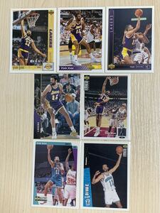 NBA Trading Card Vlade Divac 7枚セット Upper Deck 91-98 ブラデディバッツ Lakers レイカーズ ホーネッツ 正規品 画像転載禁止