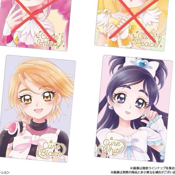 プリキュアまとめ売り 2人はプリキュアセット ウエハース、チャーム、缶ケース、ガチャ、トルソー、なりきり、缶バッジ