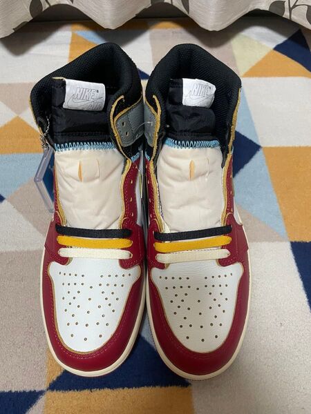 UNION × Nike Air Jordan 1 Retro High OG "Chicago/Shadow" (2.5)タグ