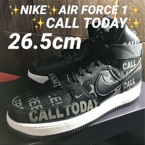 NIKE AIR FORCE 1 MID '07 PRM "CALL TODAY" 26.5cm