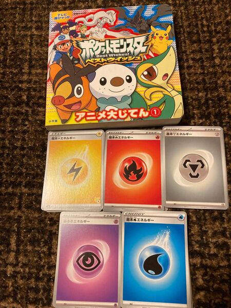 ポケットモンスター ベストウイッシュアニメ 大じてん (1) エネルギーカード 10枚5 50枚セット ポケカ ポケモン