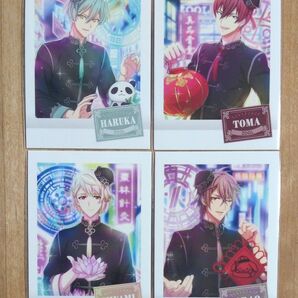 アイドリッシュセブン ぱしゃこれ 第14弾 ZOOL 4枚組 チャイナナ 亥清悠 狗丸トウマ 棗巳波 御堂虎於