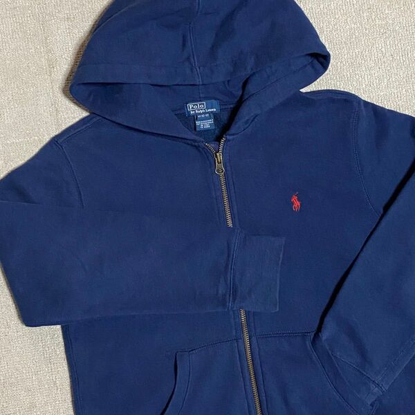 ラルフローレン/RALPH/POLO/LAUREN/パーカー/スウェット/キッズM/160/ジップアップ