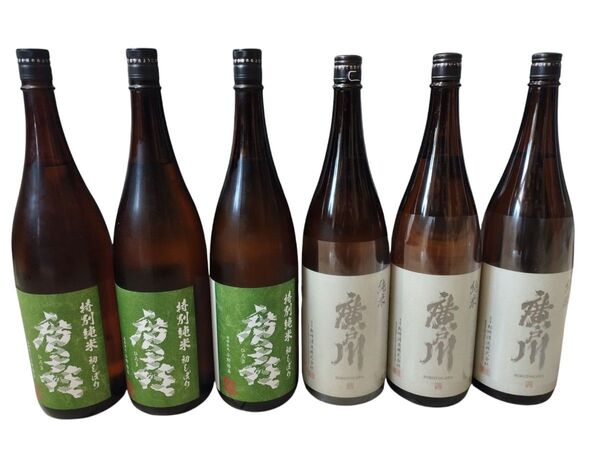 廣喜 ひろき 廣戸川 1800ml 日本酒 6本セット