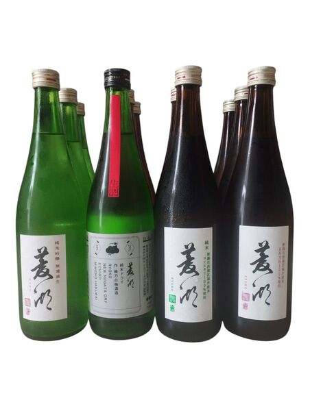 菱湖 純米 純米吟醸 720ml 12本セット 日本酒セット