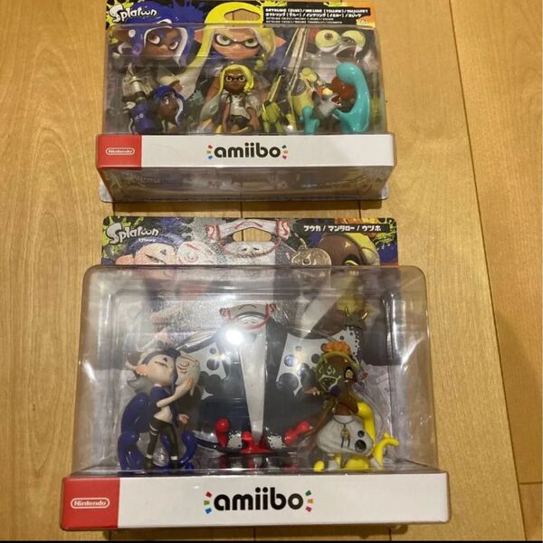 amiibo アミーボ スプラトゥーン すりみ連合とトリプルセット