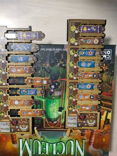 ニュークレウム 実験ボード 補強アクセサリー 6つセット ボードゲーム