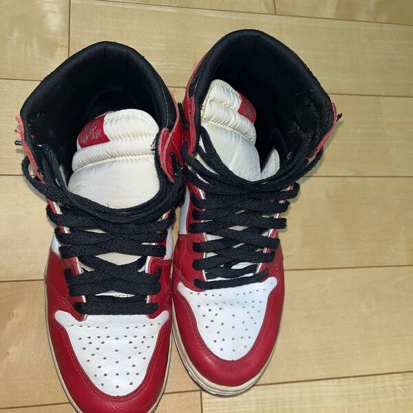 94年製シカゴ、サイズ27cmUS9、NIKE ナイキ AIR JORDAN エアジョーダン1 HIGH