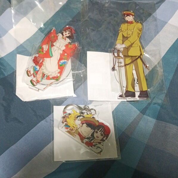 煙と蜜 アクリルスタンド アクスタ アクリルキーホルダー アクキー 文治 姫子