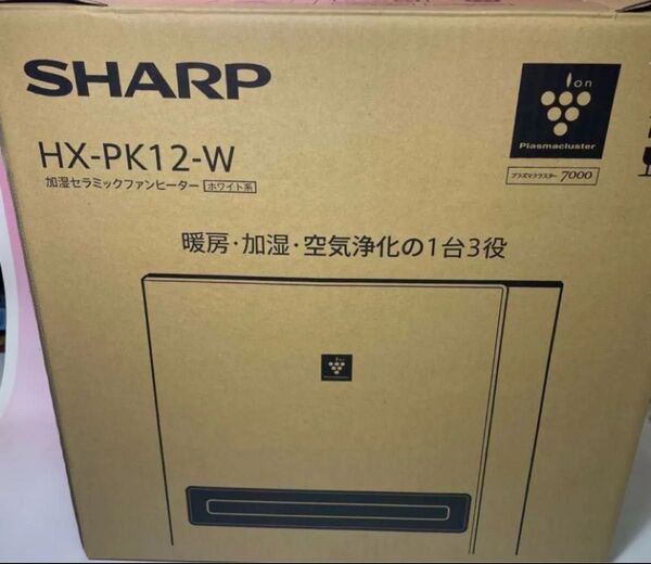 HX-PK12-W 加湿セラミックファンヒーター SHARP