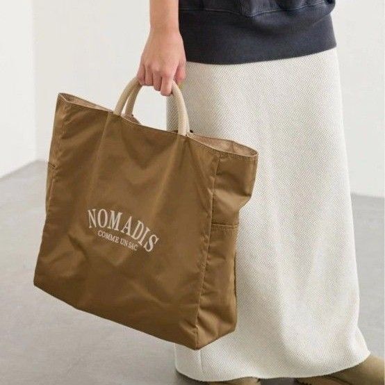 25SS新品 NOMADIS SAC 2/16 トートバッグ ブラウン L