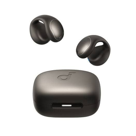 Anker アンカー イヤーカフ型 ワイヤレスイヤホン Soundcore c40i メタリックグレー