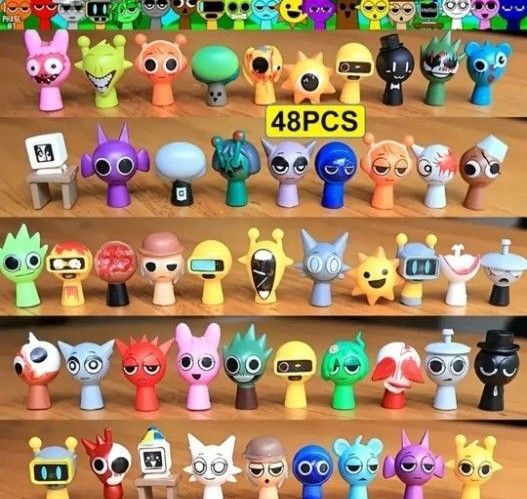 スプランキー フィギュア 48個セット フィギュア ミニフィギュア