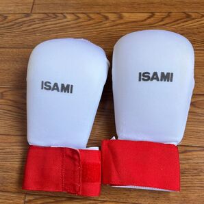ISAMI 空手 拳サポーター リバーシブルサポーター 手サポーター