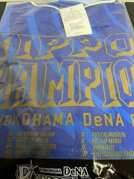 横浜DeNAベイスターズ 日本一チャンピオンユニフォーム サイズ X0
