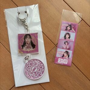 フルーツジッパー 松本かれん グッズ フォトグレイ アクキー キーホルダー ラッフル くじ CD マスコット 生写真 トレカ