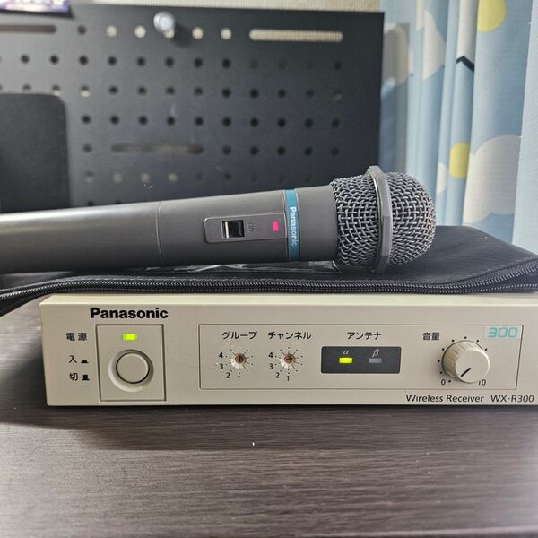 Panasonic ワイヤレスマイク レシーバセット WX-R300