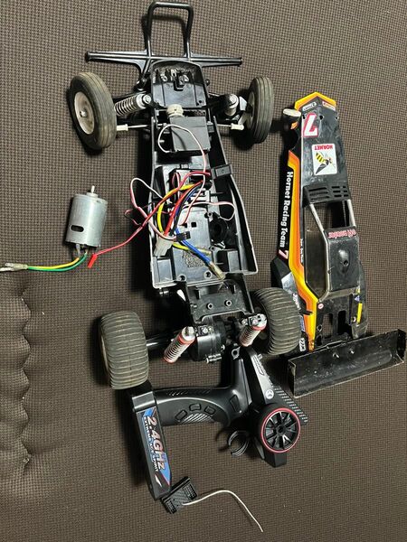 タミヤ グラスホッパー2 ツー グラホ ホーネット ベース 改造 カスタム 実働 1/10 ラジコン オフロード 野ラジ
