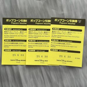 ディズニー ポップコーン引換券