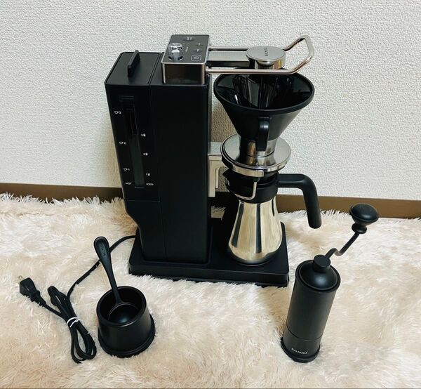 ミル付き 2022年製 BALMUDA The Brew/バルミューダ ザブリュー K06a-bk コーヒーメーカー