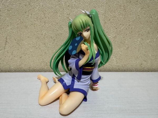 コードギアス 反逆のルルーシュR2 C.C. 浴衣Ver SQフィギュア シーツー グッズ バンプレスト