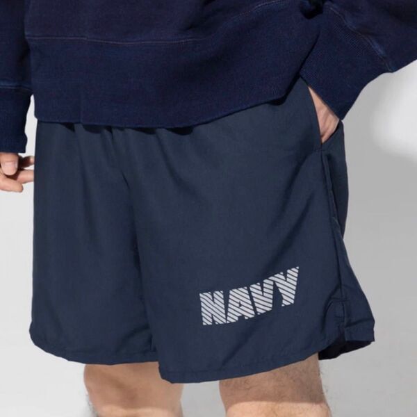 US NAVY ネイビー ショーツ ニューバランス NEW BALANCE L ショートパンツ メンズ