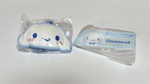 ラバーミラーキーホルダー 名札バッジ シナモン