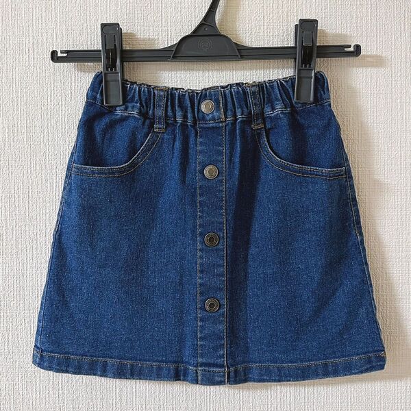 グローバルワーク GLOBAL WORK【キッズ】デニムスカート Lサイズ