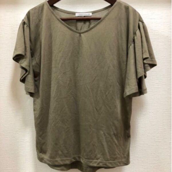 未使用品 イーハイフンワールドギャラリー レディースカットソー Tシャツ