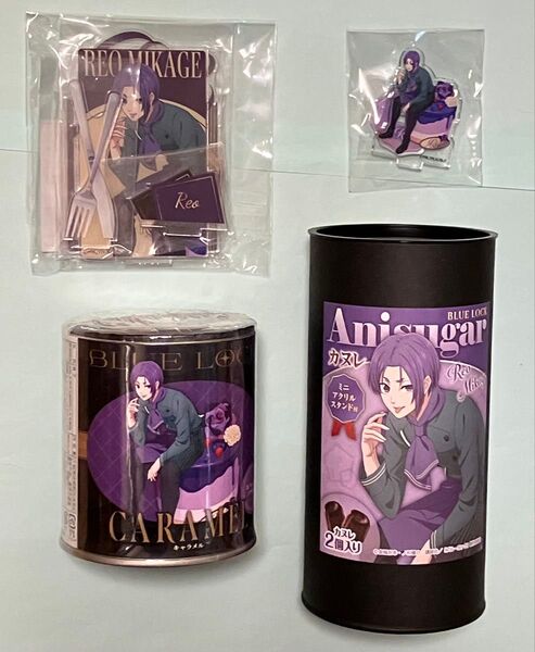ブルーロック 甘い誘惑の舞台 玲王 ジオラマスタンド 未開封キャラメル カヌレ ミニアクスタ