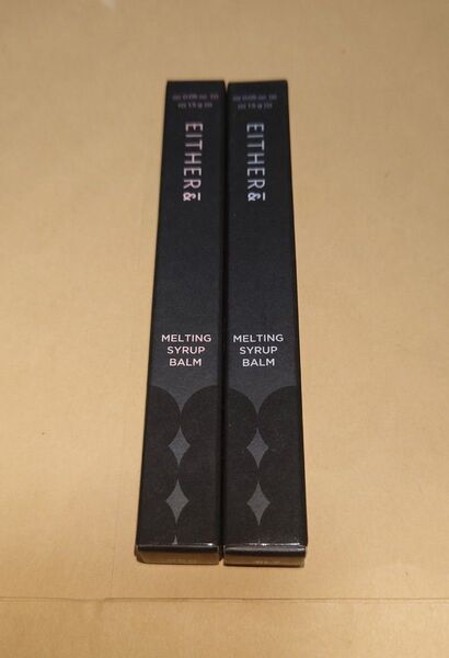EITHER& イーザーアンド メルティングシロップバーム 01・02