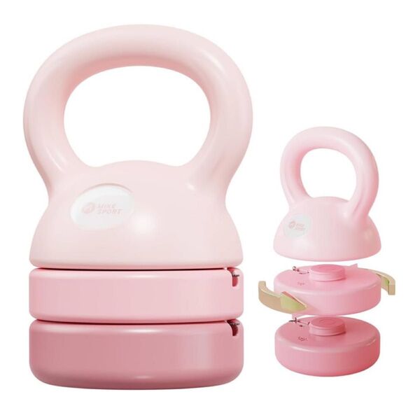可変式ケトルベル 3in1 初心者 5LB 8LB 1プレート調節可能 筋トレ