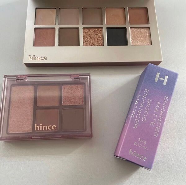 hince ヒンス オールラウンドアイパレット03 ニューデップスアイシャドウパレット04 ムードインハンサーマット17