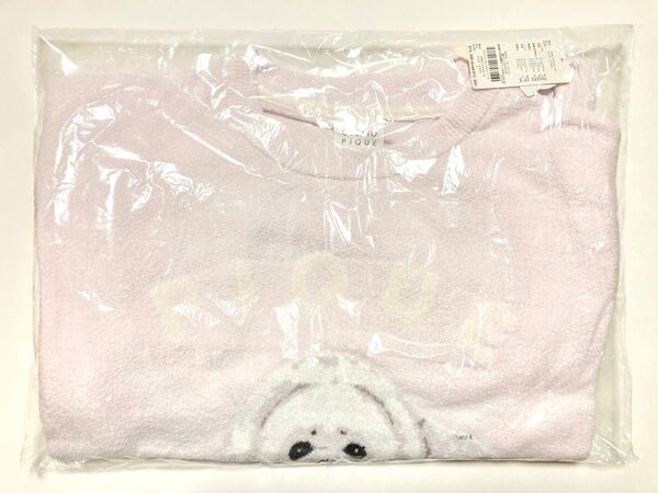 新品 gelato pique あざらしジャガードプルオーバー&ショートパンツセット ジェラートピケ