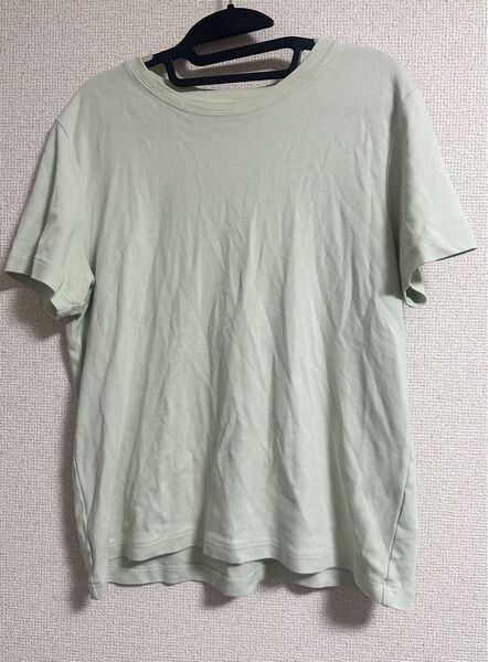 アメリカンホリック ミントグリーン 半袖 Tシャツ カットソー 無地 トップス 半袖Tシャツ
