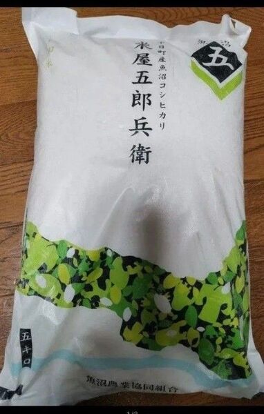 こしひかり 新潟県 魚沼産 5kg 棚田米