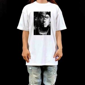 新品 大きい オーバー サイズ XXL 3XL 4XL 5XL 対応 2pac エミネム ラッパー コントラスト ヒップホップ ビッグ Tシャツ ロンT パーカー 可