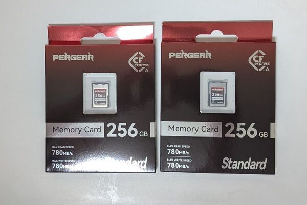 Pergear 256GB CFexpress Type A メモリカード 2枚