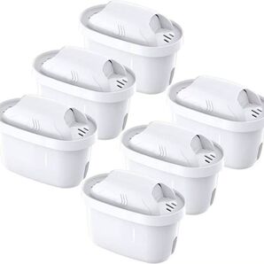 浄水カートリッジ フィルターカートリッジ 6個セット 互換品 浄水ポット 交換用カートリッジ
