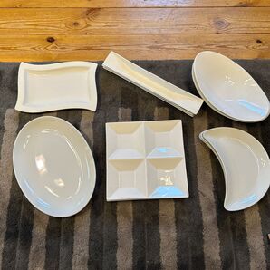 食器セット まとめ売り ホワイト 陶磁器 合計13枚