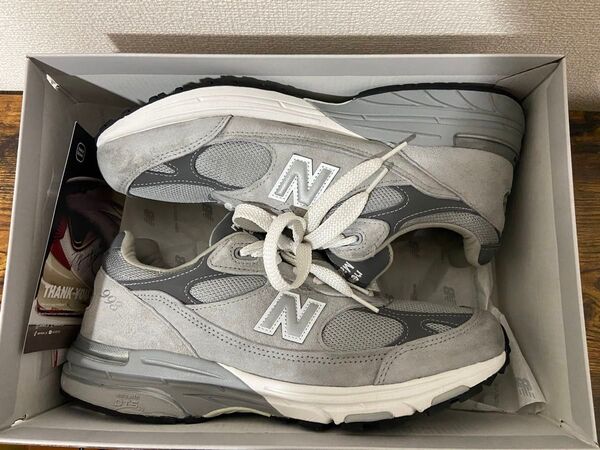 New Balance 993 ニューバランス993グレースニーカー