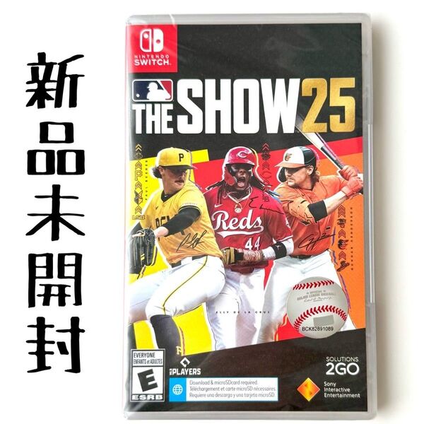 新品未開封 MLB THE SHOW 25 Nintendo Switch