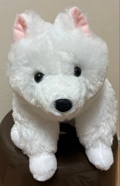 新品未使用★お値下げ不可★ AMUFUN アミューズ くったりサモエドくん ごきげん さもくん JB 約30cm